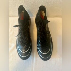 Source Unknown Black Soccer Cleats